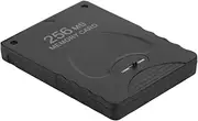 CCYLEZ 256MB Memory Card, Portable High Speed Game Memory Card 256MB Accessory for PS2 Game Data Console(Black)