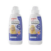 2x Pigeon Baby Safe Odor Removal Improved Formula Baby Laundry Detergent 500mL