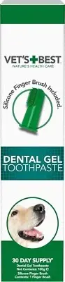 Vet's Best Dental Gel Toothpaste 100Gram-Au