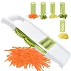 NACOLUS 5 in 1 Mandoline Slicer Vegetable Slicer Mandolin Multi Blade Potato ...
