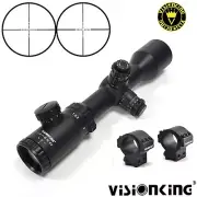 Visionking 1.5-6x42 R/G Mil dot Reticle Tactical Rifle Scope Low Dovetail Mount