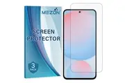 [Set of 3] Samsung Galaxy S24 FE (6.7") Anti-Glare Matte Screen Protector Film by MEZON Case Friendly, Shock Absorption (Galaxy S24 FE, Matte)