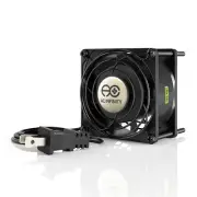 AXIAL 8038, Quiet Muffin Fan, 120V AC 80mm x 38mm Low Speed, UL-Certified for...