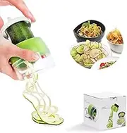 4-in-1 Manual Vegetable Spiralizer Vegetable Grater,1 Pc 4 in 1 Heavy Duty Veggie Spiralizer, 4-in-1 Vegetable Spiralizer Vegetable Slicer, 4 in 1 Vegetable Spiralizer Handheld Slicer for Veggies