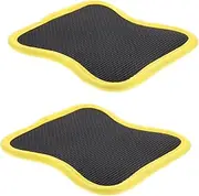 TOBBOMEY 2pcs Fitness Gloves Barbell Pad Grips Handles Barbell Weight Cover Detachable Polyester Pad Grip Pads Gym Supply Weight Lift Mat Exercise Gear Pull-up Handle Cover Neoprene