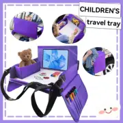 Kids Travel Seat Tray for Car Children'S Toy Storage Table Drawing Board Safety