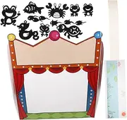 Puppet Theater Props Portable Shadow Puppet Stage Educational Storytelling Toys for Children