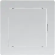 White ABS Plastic - Access Panel 4 X 4 Inch - Access Panel with Door for Drywall