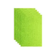 5Pcs Light Green Foam Sheets, 8"x12" Self-Adhesive EVA Foam Sheets(1.5mm Thick)