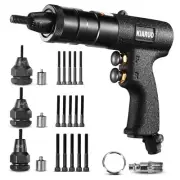 Pneumatic Rivet Nut Gun 10-32,8-32,6-32 with Replacement Mandrels, RPM 3000 I...