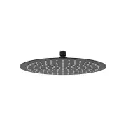 Slice Round Shower Head, 300mm, Matte Black