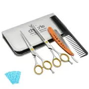Hair Cutting Thinning Scissors Barber Shears Professional Hairdressing Kit Set