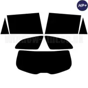 For Mazda 6 Estate 2008-12 Carbon Pre Cut Window Tint 35% Light 2-ply HP+