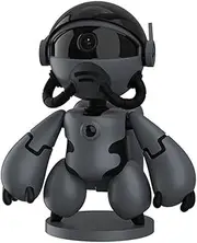 Xunweiad 1080P Astronaut Robot Webcam IP Wifi Wireless Baby Security Camera with Night Vision Noise Reduction(Black)