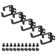 5 Sets Server Rack Cable Management D Ring Hooks Wire Organizer Cable Mount