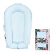 Organic Cotton Baby Spare Cover for Dock-a-tot Cotton, Blue