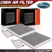 2Pcs Activated Carbon Cabin Air Filter for Mazda 6 2003-2008 Behind Glove Box (for: Mazda)