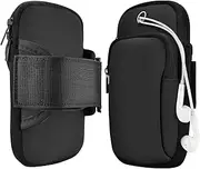 Sports Arm Bag, Jogging Bag, Mobile Phone Arm Pocket, Mobile Phone Pocket, Suitable for Mobile Phones Within 7 Inches, for Running, Exercise, Jogging and Fitness