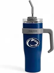 The Memory Company | Licensed NCAA 40oz Team Color Slim Tumbler with Straw and Handle,Ohio State University