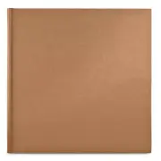 Large Format Album "Wrinkled", 30 X 30 Cm, 80 White Pages, Brown