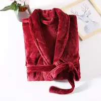 在飛比找Yahoo!奇摩拍賣優惠-新品熱賣   男士高檔睡袍   網紅爆款男士高檔睡袍冬季加長