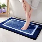 Super Absorbent Anti Skid Bathroom Mat/ Bedroom/ Kitchen/ Door Mat Pack of 1