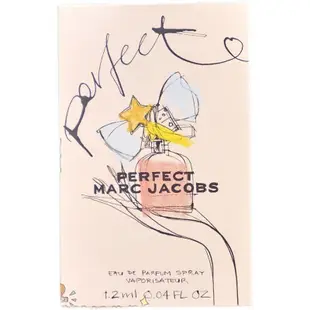 Marc Jacobs莫杰新款香水perfect玩美小姐試管小樣1.2ml 有噴頭