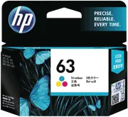 HP 63 Tri-colour Original Ink Cartridge