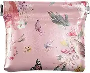[FRODOTGV] Cute Kangaroos Hot Peach Women Leather Cash Wallet Fancy Clasp Wallet Card Holder for Women, Kangaroos Hot Peach, 4.33"(L) x 3.74"(W) x 0.39"(H), Classic