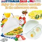 Microwave Egg Omelette Omelett Omelet Pan Maker Microwavable Cooker KP