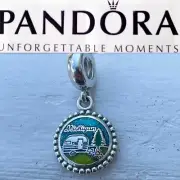 NEW Pandora State Of Michigan Exclusive Camping Trailer Dangle Charm