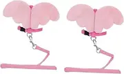 Pet Harness Cat Vest Harness Angel Design Lightweight Easy to Clean Comfortable for Small Medium Dogs Cats