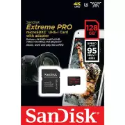 SanDisk Extreme Pro 128GB MicroSD SDXC Memory Card U3 Dash ActionCam GoPro Drone