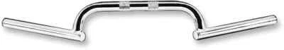 Burly 1in Chromed Steel Clubman Handlebar for Sportster 883 86-08