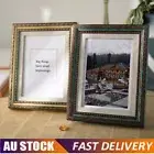 A4 Vintage Gallery Photo Frame Tabletop Picture Display Frame For Living Room AU