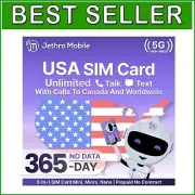 Unlimited Talk & Text Phone Plan | Easy 12-Month Prepaid SIM by Jethro Mobile