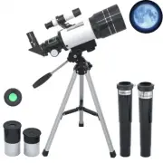 70mm Table Astronomical Telescope 150X Beginners Monocular MoonTelescope