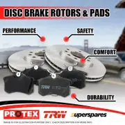 Protex Rear Brake Rotors + TRW Pads for Mini Clubman F54 1.5L Turbo 3Cyl 2.0L (for: Mini)
