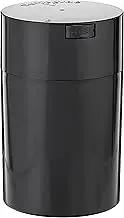 Coffeevac 1LB – Patented Airtight Container with Degassing Valve | Multi-use Vacuum Container Works as Smell Proof Containers for Ground Coffee and Coffee Bean Containers. Black