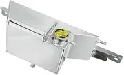 Coolant Reservoir for Nissan For GT-R R35 2009 2010 2011 2012 2013 2014 2015 2016 2017 2018 Car Coolant Reservoir Water Expansion Tank(Silver)