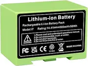 [ARyee] 14.4V 4000mAh Replacement Battery for iRobot Roomba i7 7150 i7+ 7550 i4 4150 i4+ 4552 i3 3150 i3+ 3550 e5 5150 e5150 e515020 Vacuum Cleaner