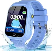AIWIEP Kids Smart Watch for Boys Kids Game Watches with 26 Games Touch Screen Kids Waterproof Watch Kids Digital Watch with Camera Pedometer Video MP3 Alarm for 3-12 Year Old Boys Toys for Kid