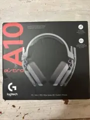 Logitech G Astro A10 Gen 2 Cross-Platform Wired Gaming Headset For Consoles & PC