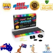 Chalk Markers, 24 Vibrant Colors Liquid Chalk Markers Pens for Chalkboards NEW