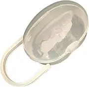 Pacifier Case, Pacifier Holder, Pacifier Storage Container, Reusable, Easy to Carry, 12x6x4.5cm for Travel