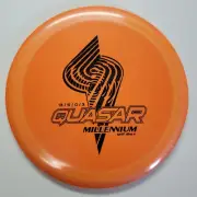 Millennium Sirius Quasar! Orange W/ Black Foil. 170 grams Overstable Driver