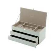 One Six Eight London GABRIELLA Mint Large Jewellery Box