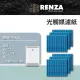 【RENZA】適用Daikin 大金 MC75LSC 80LSC JSC 空氣清淨機(光觸媒濾網 濾芯 6片裝)