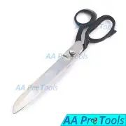 Tailor Scissors Heavy Duty Fabric Cutting Upholstery Sewing 12" (Black handle)