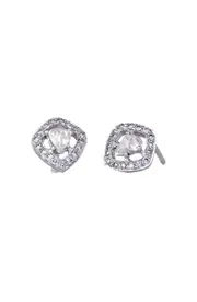 Sethi Couture Rose-Cut Diamond Stud Earrings